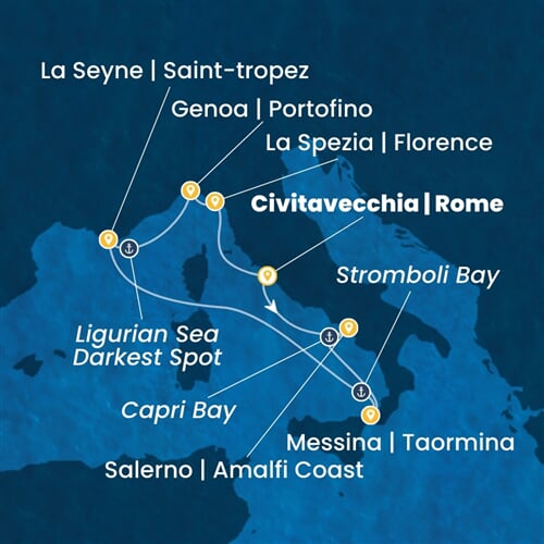 Trasa plavby CFS-CIV07AD1
