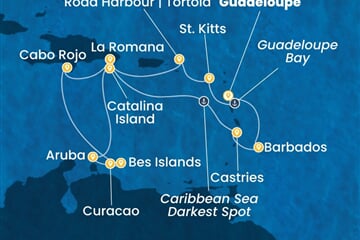 Costa Fascinosa - Nizozemské Antily, Dominikán.rep. (Pointe-a-Pitre)