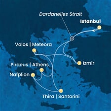 Costa Pacifica - Turecko, Řecko (Istanbul)