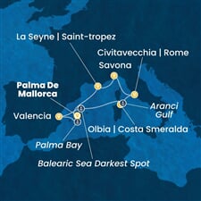 Costa Pacifica - Španělsko, Itálie (Palma de Mallorca)