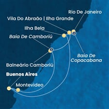 Costa Serena - Argentina, Uruguay, Brazílie (Buenos Aires)