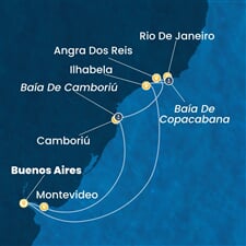 Costa Serena - Argentina, Uruguay, Brazílie (Buenos Aires)