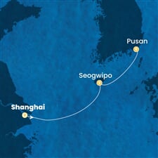 Costa Serena - Čína, Jižní Korea (ze Šanghaje)