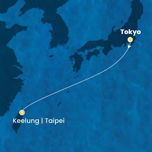 Trasa plavby CSE-TYO03A02