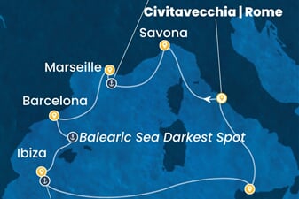 Costa Smeralda - Itálie, Francie, Španělsko