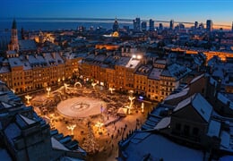 Adventní Varšava + SVĚTELNÁ SHOW V PALÁCI WILANÓW