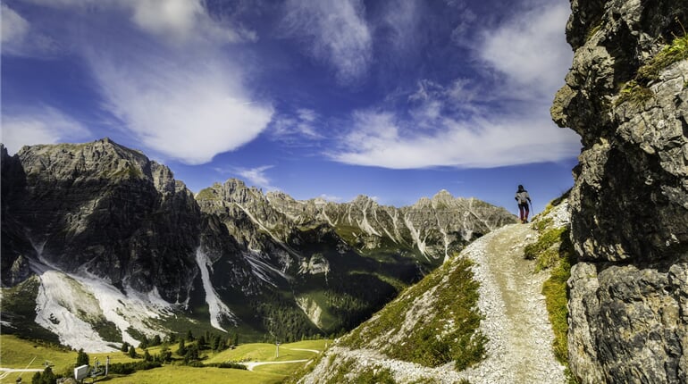 turistika ve Stubaiskych Alpach
