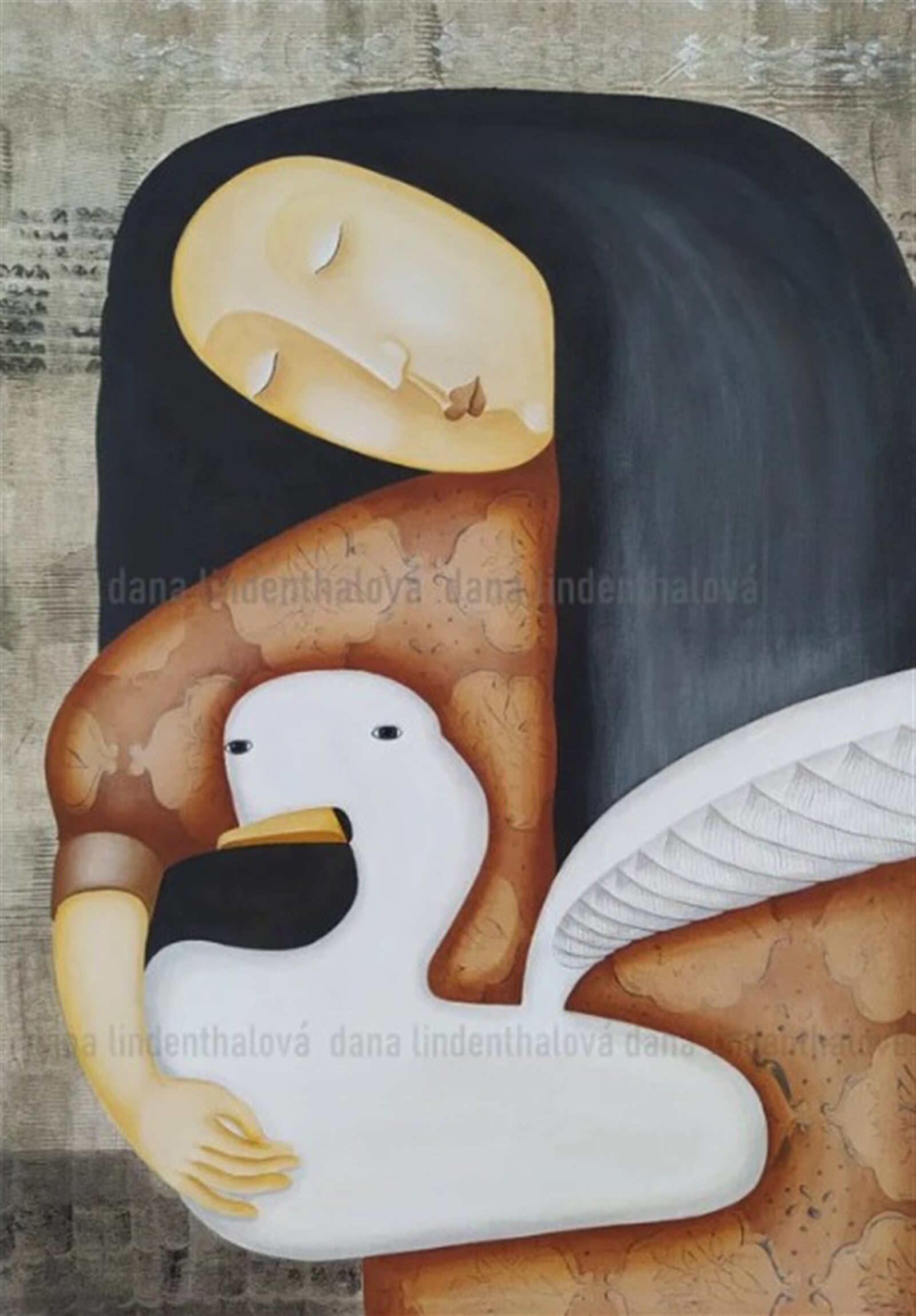 Dana Lindenthalová: Lída s labutí