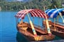 Slovinsko , jezero Bled s pletnou, foto S. Kubíková