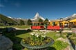 k 5* horskému restortu Riffelalp nás pohodlně dopraví tramvaj
