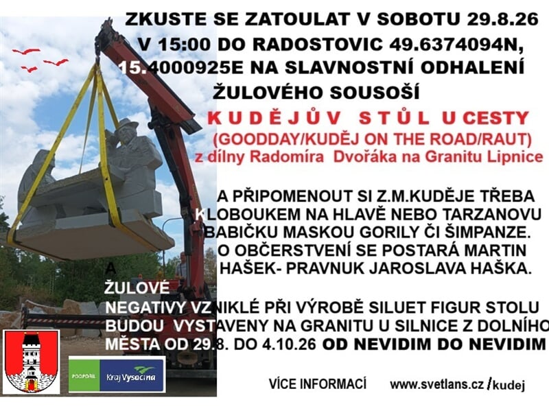 Kudějův stůl u cesty Kudějův stůl u cesty