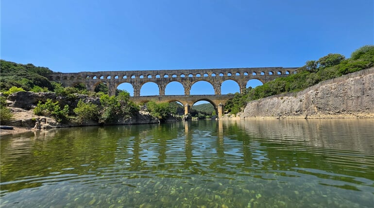 cyklistika v okolí Pont du Gard