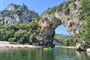 Pont d´Arc - cyklistika