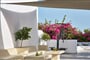 Hotel Santorini Palace: fotografie vybavení exteriérů a interiérů ubytování.