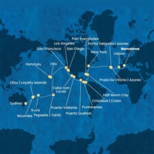 Costa Deliziosa - Španělsko, Portugalsko, USA, Bahamy, Panama, ... (z Barcelony)