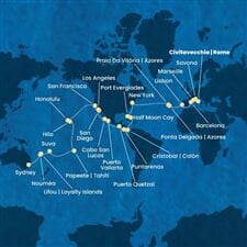 Costa Deliziosa - Itálie, Francie, Španělsko, Portugalsko, USA, ... (z Civitavecchie)