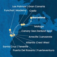 Costa Smeralda - Španělsko, Portugalsko (z Barcelony)