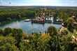 termální jezero Hévíz (Hévízi-tó) ve městě Hévíz