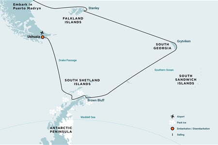 Falkland Islands - South Georgia - Antarctic Peninsula - Photography special (m/v Plancius)