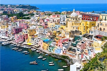 Itálie – Neapolský Záliv – Ostrovy Capri A Procida