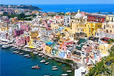 Itálie – Neapolský Záliv – Ostrovy Capri A Procida
