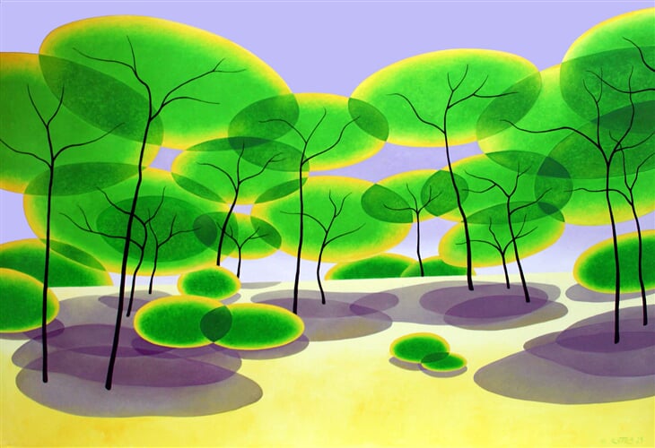 Z.Kutra Zahrada I 130x90cm 2025olej