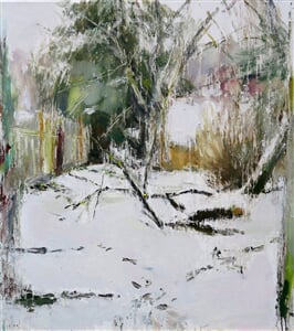 Skleněná koule II, 2018, olej na plátně, 110 x 100 cm P