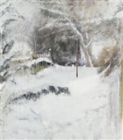 Zimní, 2019, olej na plátně, 115 x 110 cm