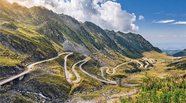 Rumunsko - Transfagarašská magistrála