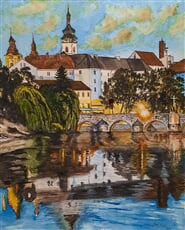 Pohled na Písek