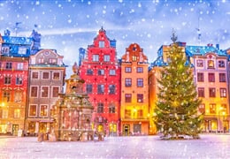 Adventní Stockholm + VÁNOČNÍ SKANZEN + TRADIČNÍ KONCERT SVATÉ LUCIE