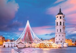 Adventní Vilnius + HRAD TRAKAI + VÁNOČNÍ TRHY V KAUNASU