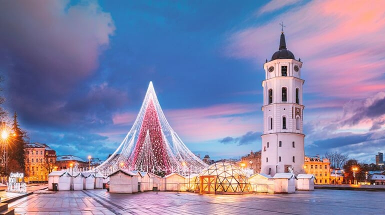 Foto - Adventní Vilnius + HRAD TRAKAI + VÁNOČNÍ TRHY V KAUNASU