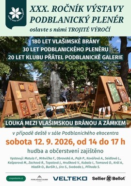 Podblanický plenér – XXX. ročník výstavy - plakát