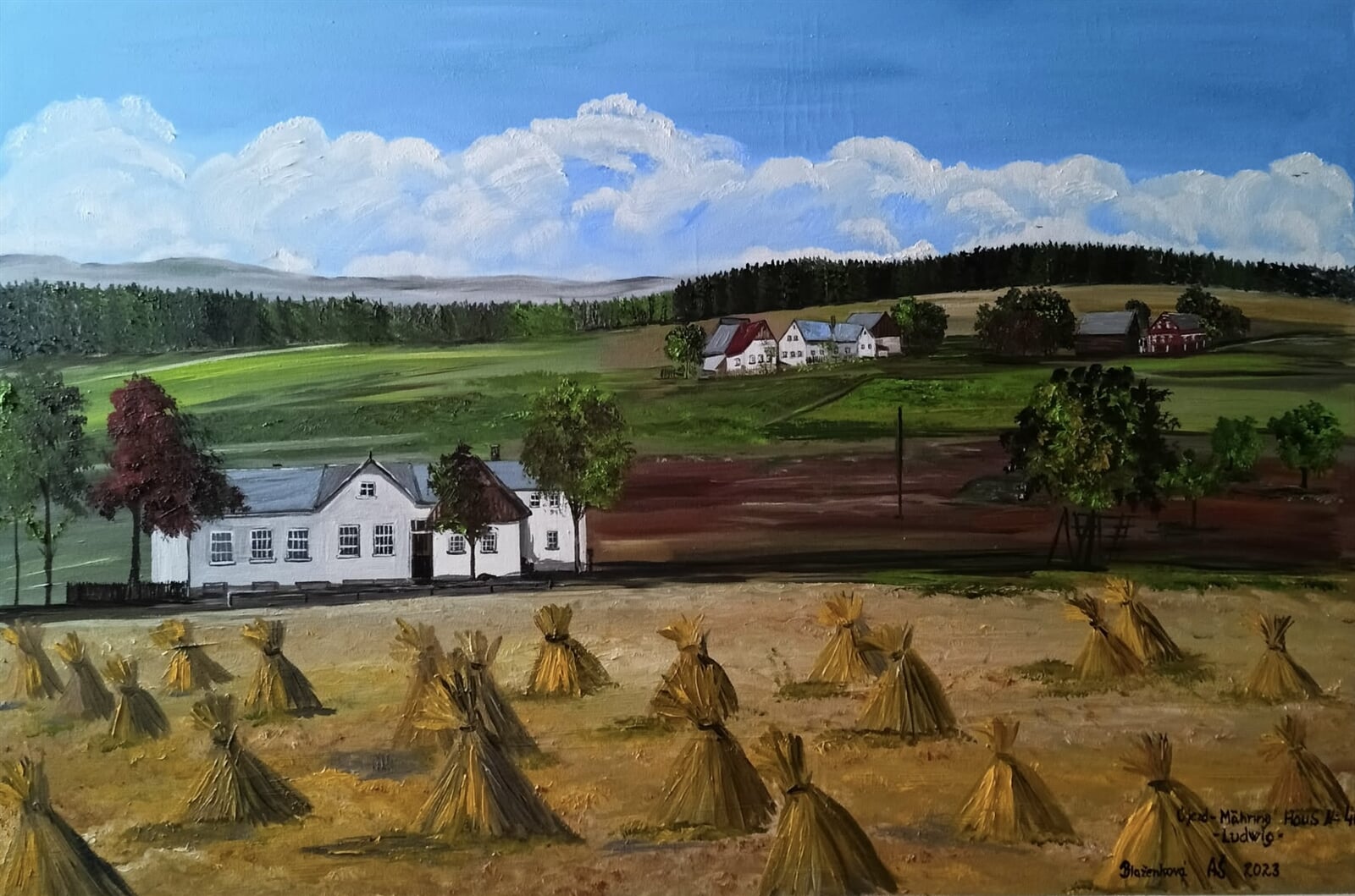 Petra Blaženková: Ujezd-Mähring, dům č. 4 (Ludwig)