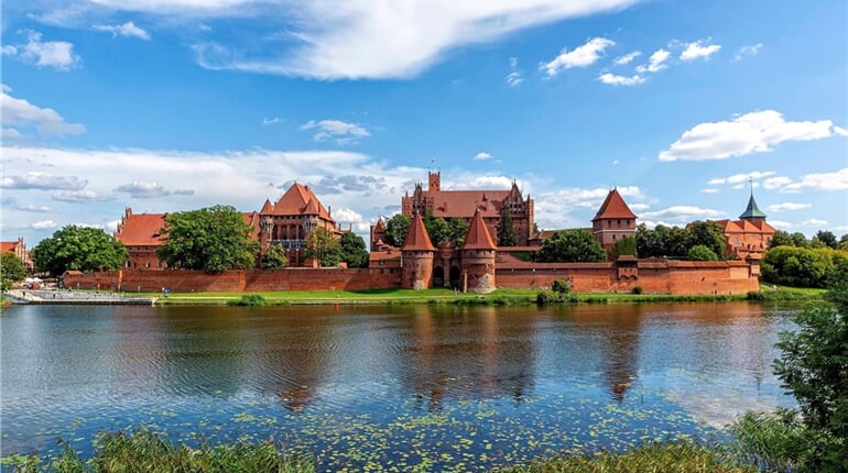 Polsko - hrad Malbork