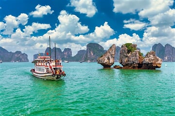 Vietnam a Kambodža + PLAVBA DRAČÍ ZÁTOKOU + TAJEMSTVÍ CHRÁMŮ ANGKORU