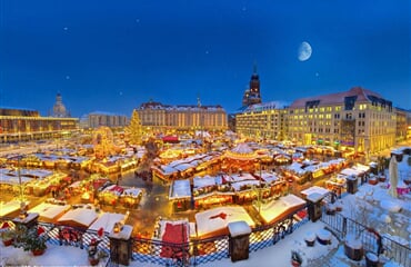 Adventní Míšeň a Drážďany
