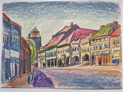 Skica náměstí