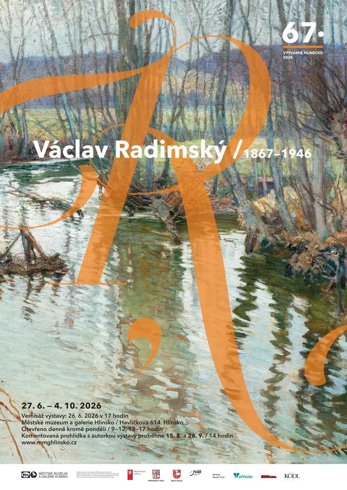 67. Výtvarné Hlinecko: Václav Radimský, plakát