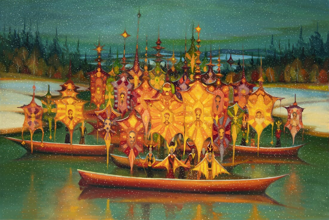 GOMA, Falangy, 2024, 135 x 200 cm