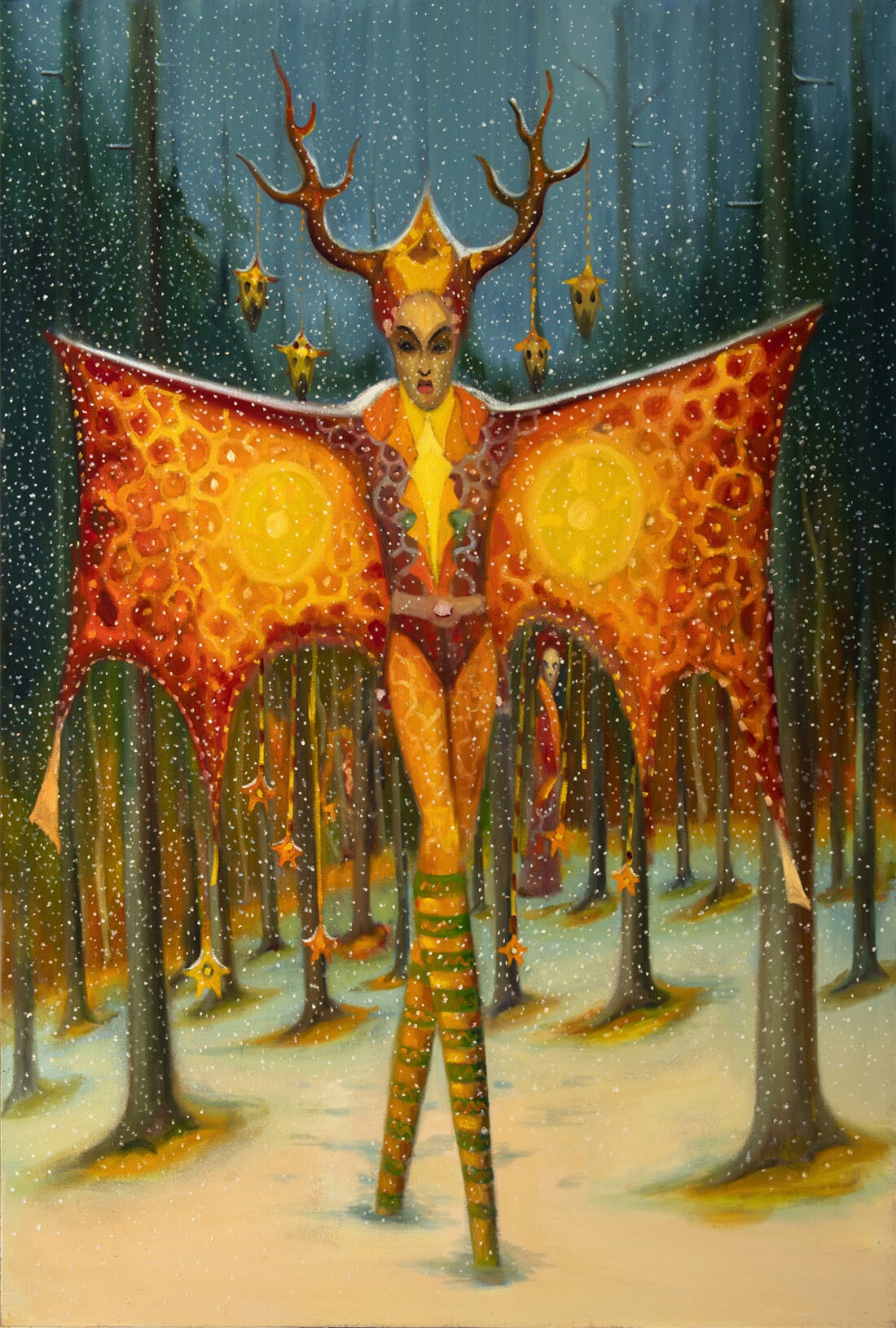 GOMA, Chůdy, 2025, 170 x 115 cm