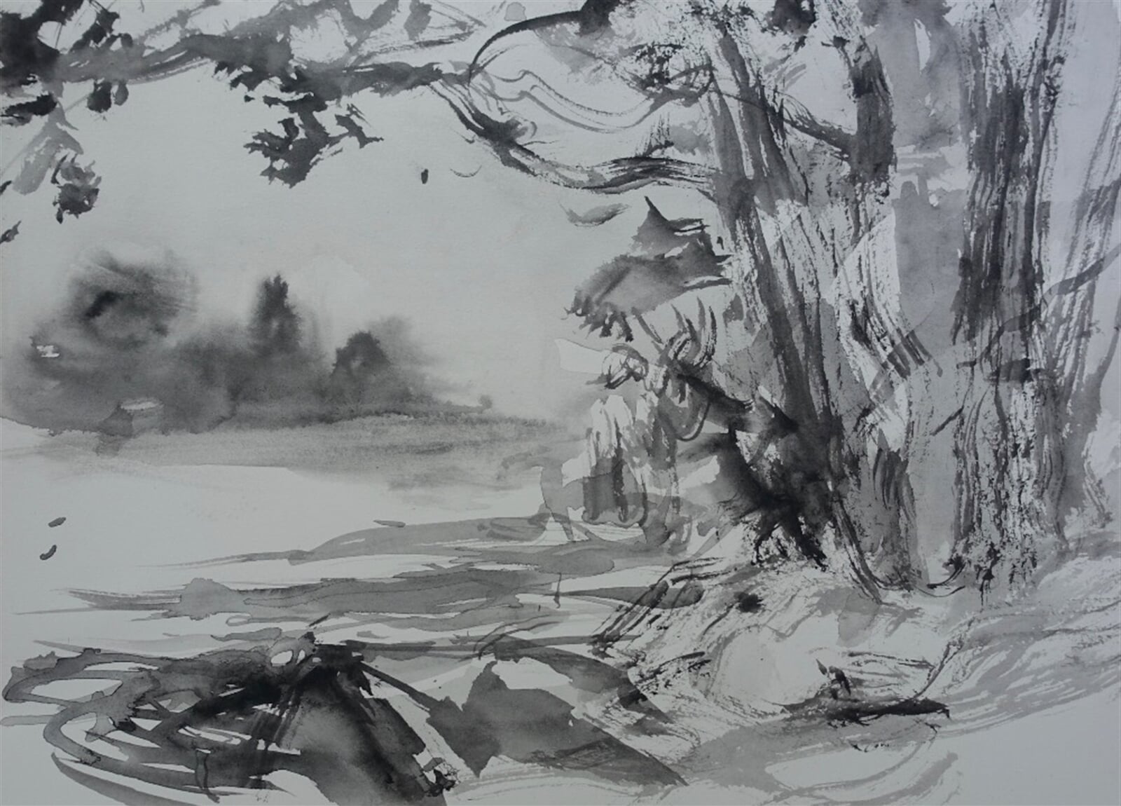 Pavel Trnka: Průhled, 23 × 31 cm