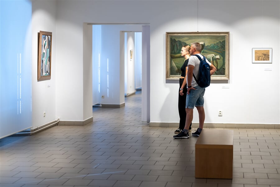Jaroslav Král: Písecké návraty (zdroj: Prácheňské muzeum, vernisáž)