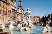 Itálie Řím - Piazza Navona