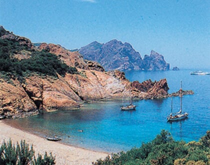Korsica - pláž