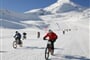 Lyžování ve Švýcarsku - Saas - glacier bike