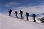 Lyžování ve Švýcarsku - Saas - snow shoe hiking