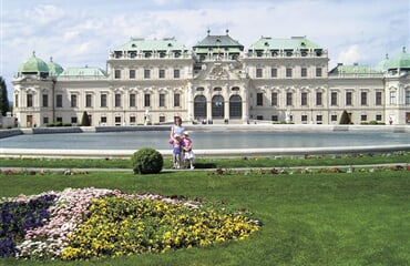 Vídeň a zámek Schönbrunn vlakem