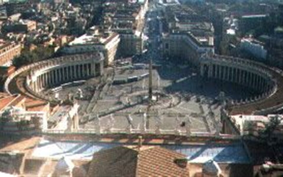 00-ITÁLIE-Řím - pohled z kupole - 